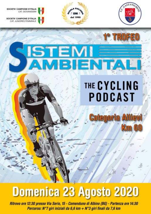 La Sc Cene si mette in gioco, il 23 agosto propone  una nuova gara per Allievi a Comenduno di Albino