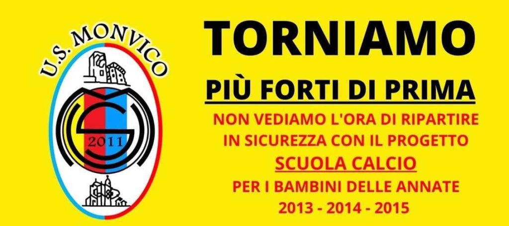 Matteo Moranda e Michael Agazzi “profeti in patria”. Saranno loro a coordinare la Scuola Calcio del Monvico