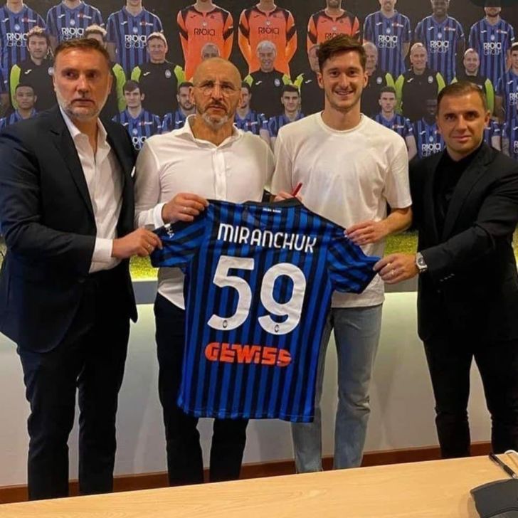 Atalanta, ecco la prima volta di Aleksey Miranchuk con il gruppo.