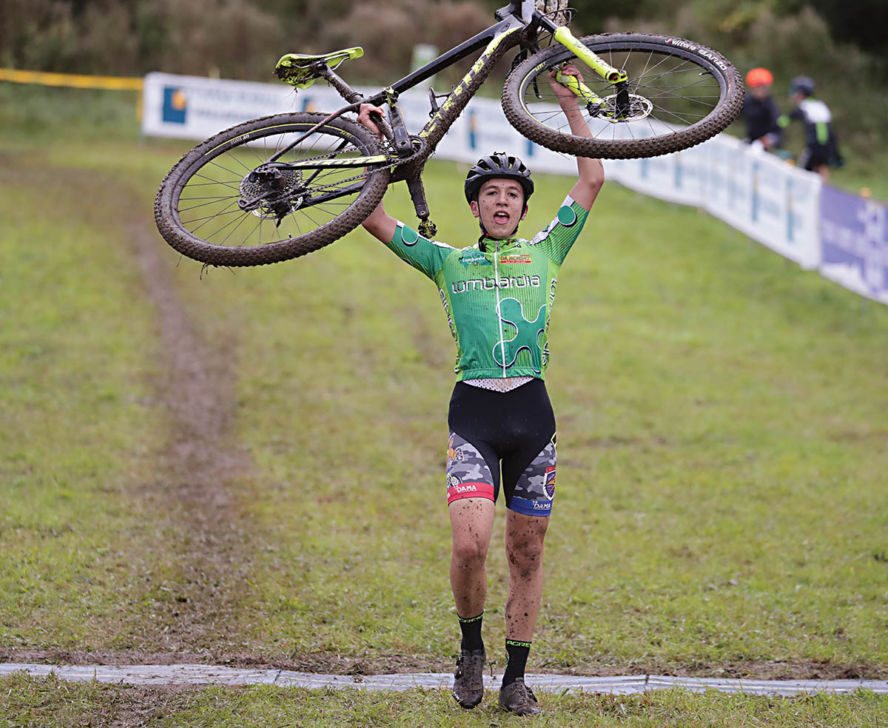 Team Le Marmotte, Achille Pozzi vince l’ultima prova di Coppa Italia XCO a Lavarone