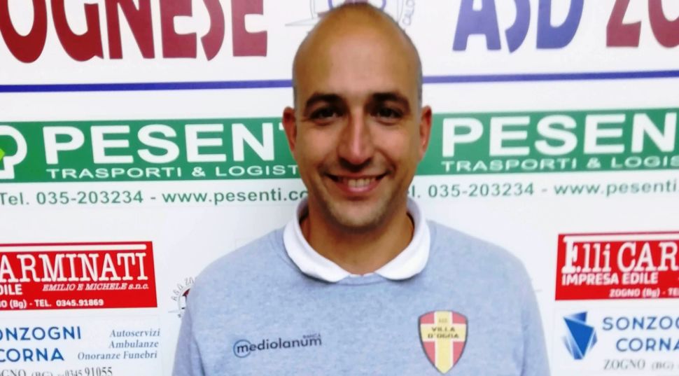 Simone Trussardi mister del Villa d’Ogna commenta la vittoria dei suoi a Zogno
