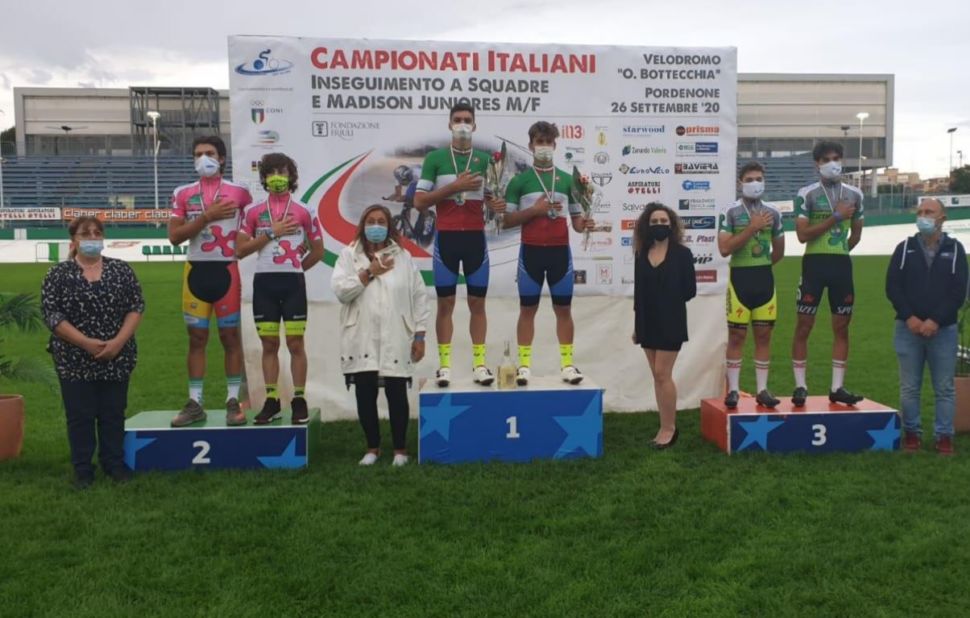 Balestra e Quaranta argento al Campionato Italiano Madison