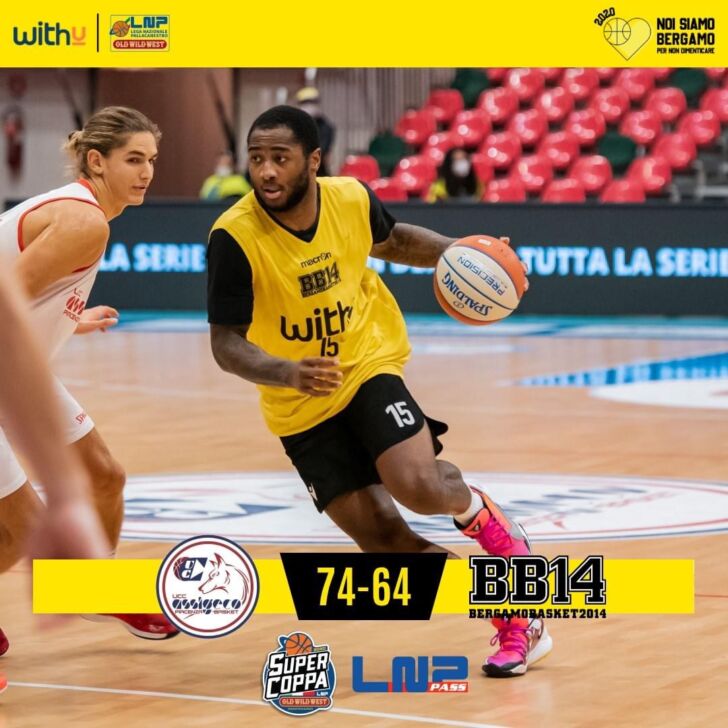 SuperCoppa A2. Bergamo senza Easley cade a Piacenza 74-64