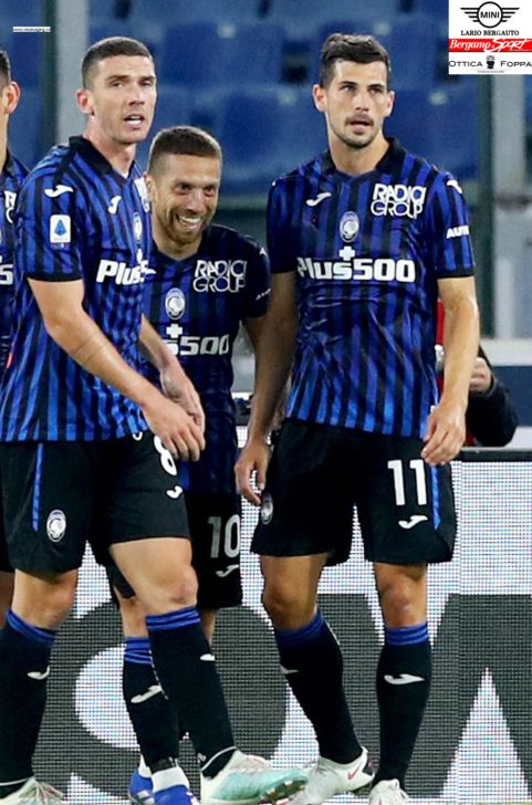 Atalanta capolista del 2020: 52 punti in 22 partite