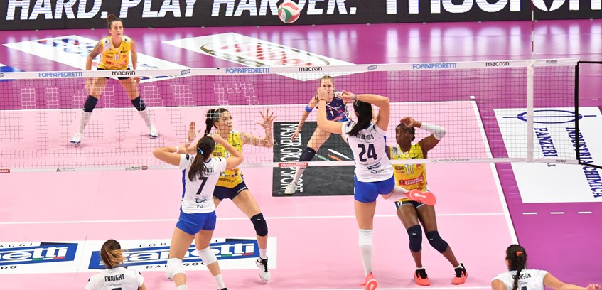 Zanetti Bergamo-Imoco Conegliano 0-3