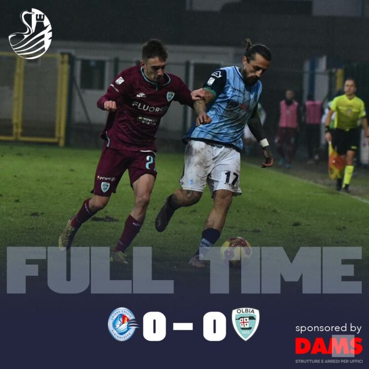 AlbinoLeffe, con l’Olbia secondo paio d’occhiali inforcato di fila