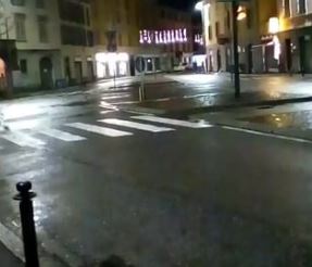 La Bergamo del coprifuoco, dopo il trionfo dell’Atalanta: roba da guardie e ladri. Ovvero i giornalisti che tornano dal lavoro