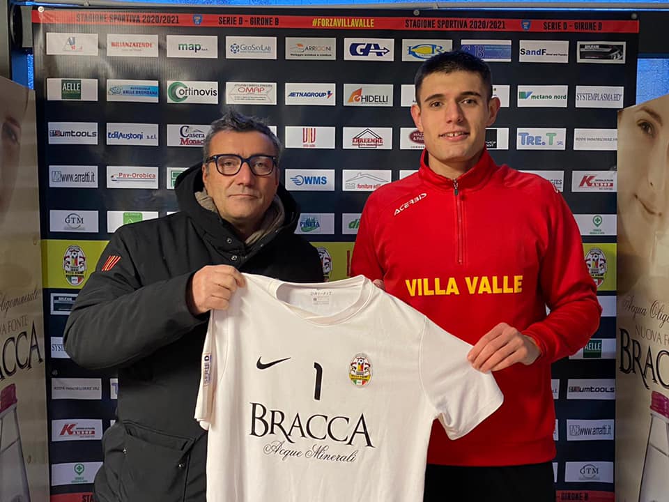 Serie D, il Villa Valle pesca in casa Monza: preso il portiere Cristini