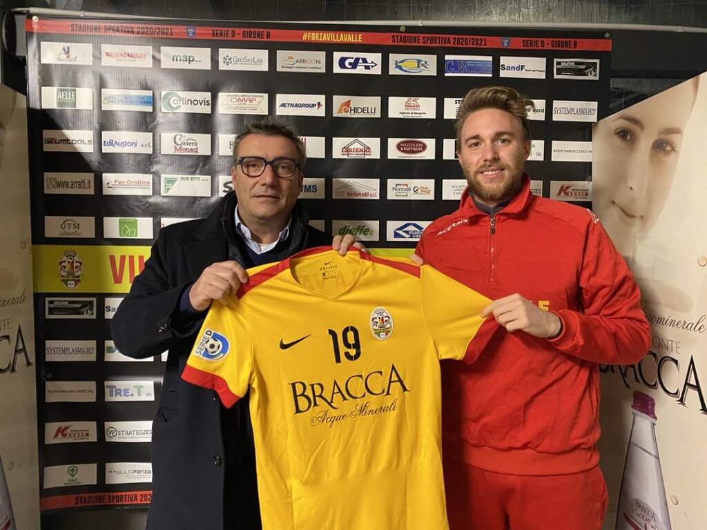Serie D, il Villa Valle batte un colpo in mediana: preso Manuel Prati