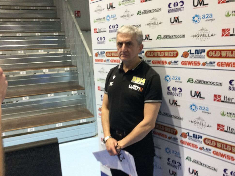 Bergamo Basket, coach Calvani: “Se difendiamo così le partite le vinciamo”