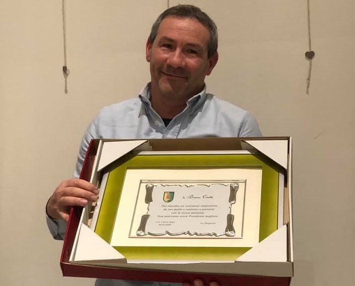 “Di poche parole ma con un cuore grande”, così l’Almè augura buon compleanno al presidente Bruno Crotti