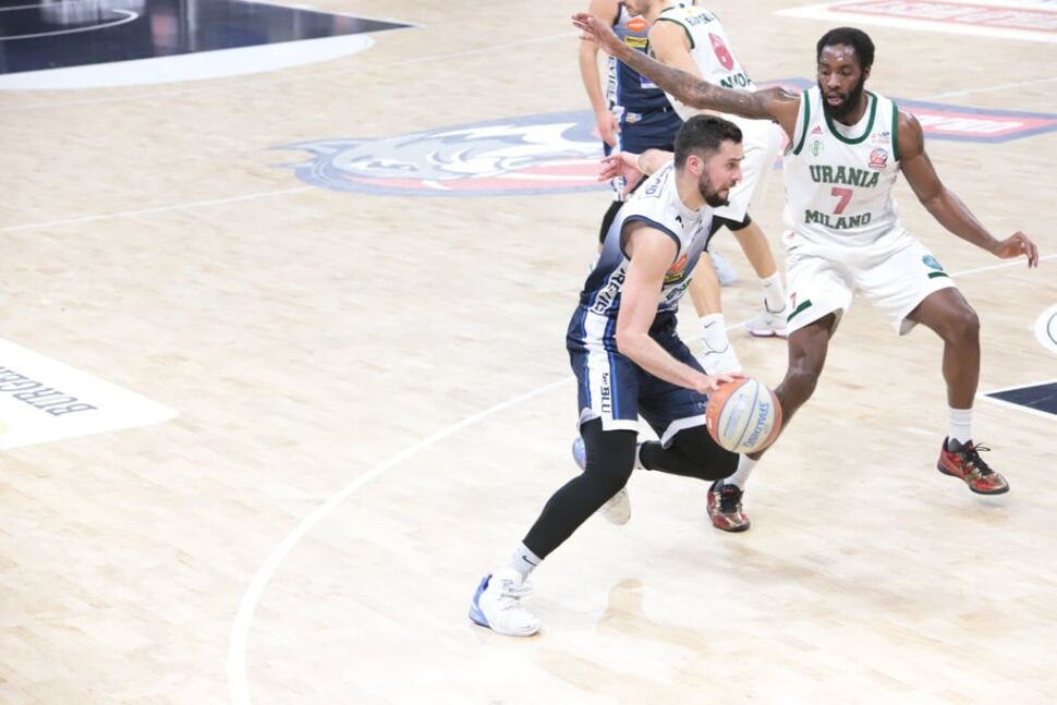 Basket A2, sconfitta per Treviglio nell’anticipo contro i milanesi dell’Urania