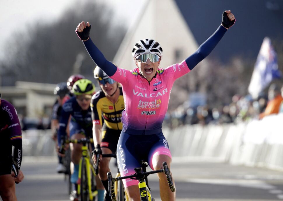 Gp Oetingen: Elisa Balsamo vince in volata davanti a Jolien d’Hoore e Marianne Vos