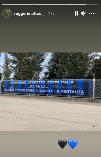 Striscione “zemaniano” a Zingonia: “Gioco e mentalità i nostri trofei”. Alzare una coppetta sarebbe un delitto?