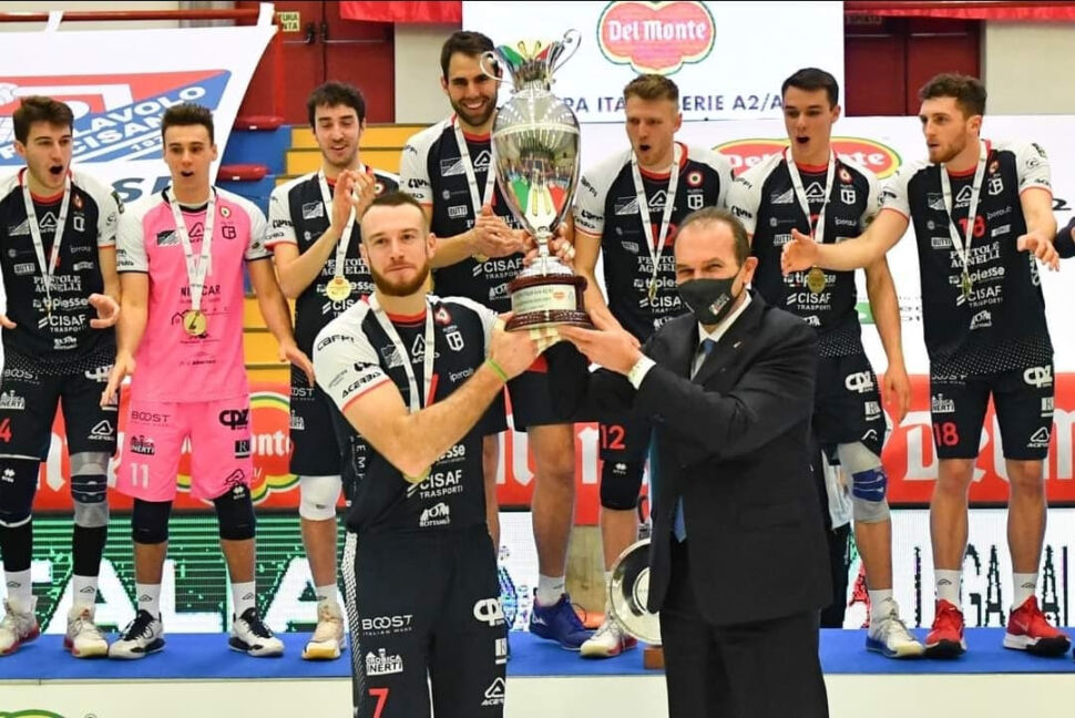 Agnelli Tipiesse, l’orgoglio di capitan Cargioli dopo la vittoria della Coppa Italia