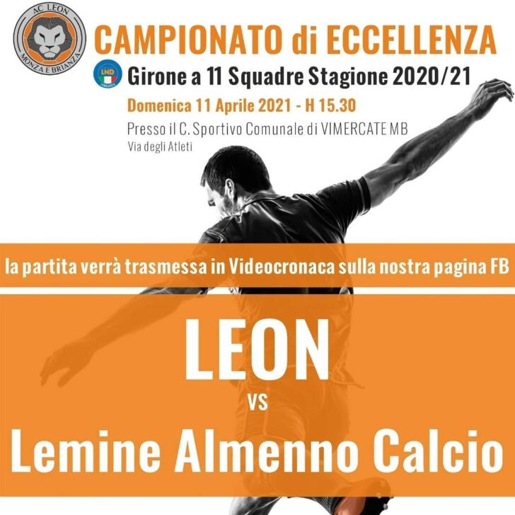 Eccellenza, si riparte: Leon-Lemine Almenno in diretta sulla pagina Facebook del club brianzolo