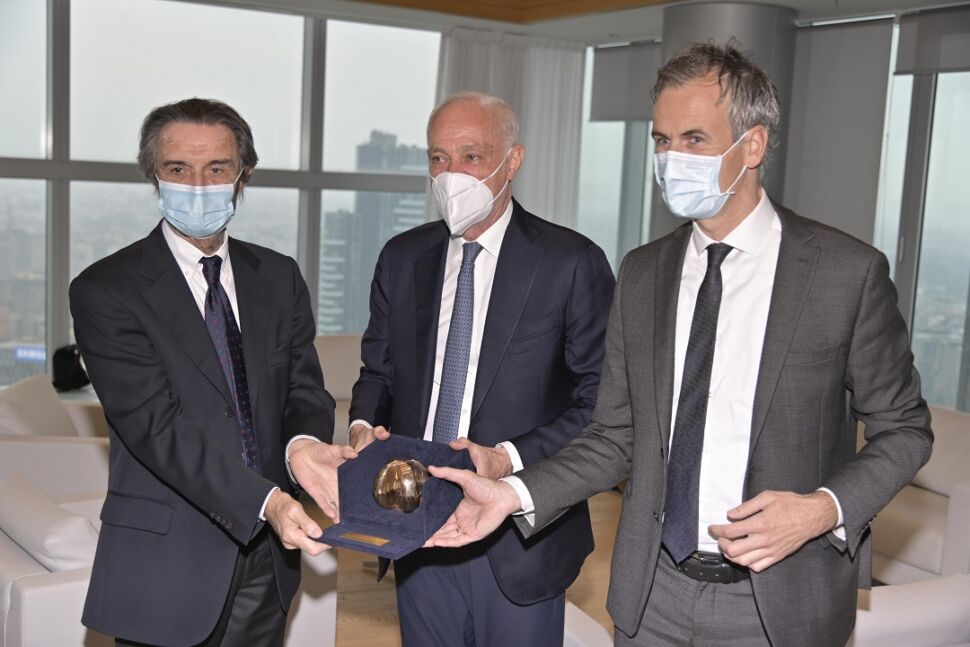 La Regione Lombardia premia l’Atalanta con la Rosa Camuna