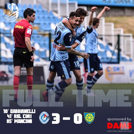 Tris di marmo sulla Carrarese: l’AlbinoLeffe respira aria di playoff