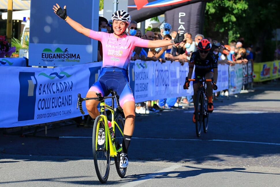 Valcar-Travel & Service: Silvia Persico vince l’Euganissima Flanders, terza Sanguineti. Nelle dieci anche Gasparrini e Magri