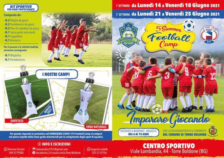 La Torre Calcio e Accademia 3.0, ecco il 5° Summer Football Camp