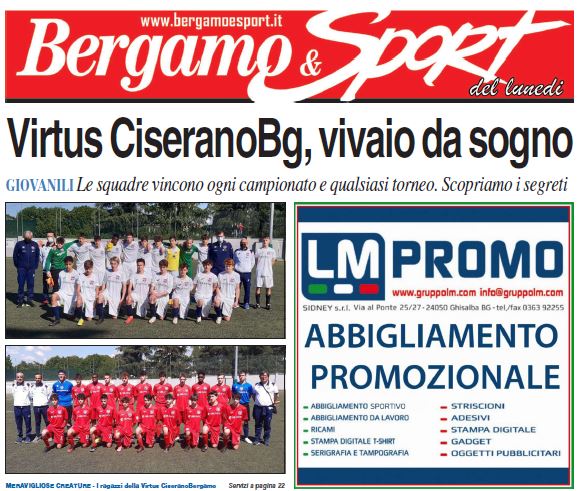Bergamo & Sport di lunedì 7 giugno, leggi qui la tua copia gratuita