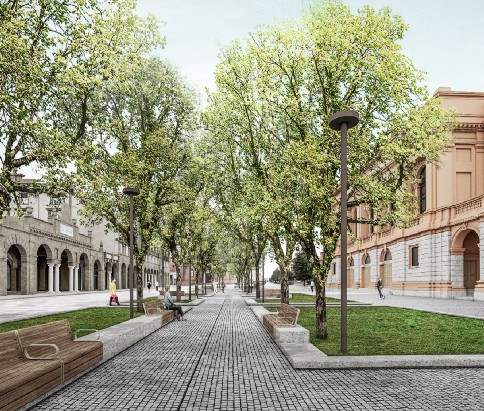 Sentierone, Piazza Dante, Piazza Matteotti: il centro di Bergamo si rifà il look