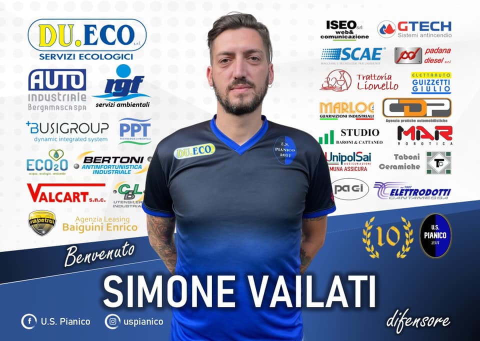 UFFICIALE – Simone Vailati è del Pianico: sarà lui la guida della difesa