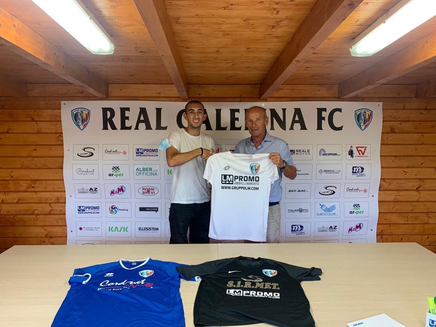 La Real Calepina riparte da Fini: il terzino rinnova fino a giugno 2022