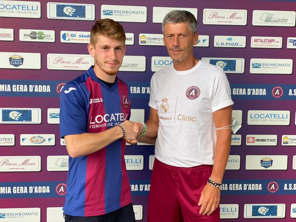 Accademia Gera d’Adda: ufficiali Michele Capelli in attacco e Pietro Scotti in difesa
