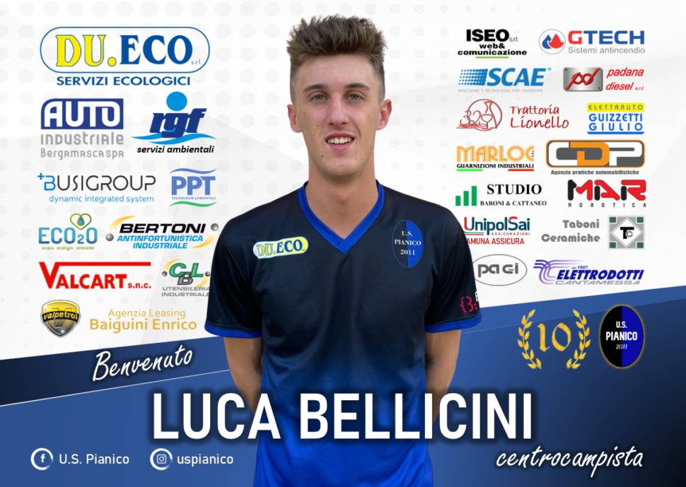 Pianico sempre attivo: dal Breno arriva Luca Bellicini