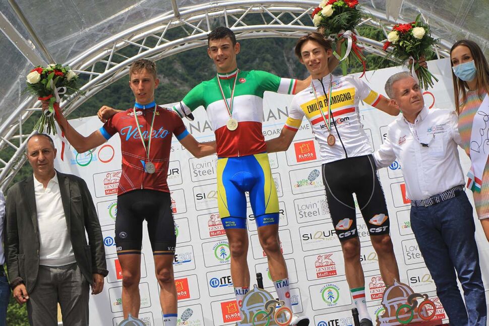 Darfo Boario Terme incorona il loverese Alessandro Romele campione d’Italia degli Juniores