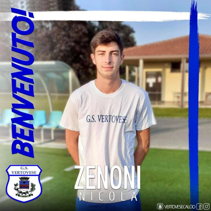Eccellenza, Vertovese: ufficiale l’arrivo di Nicola Zenoni
