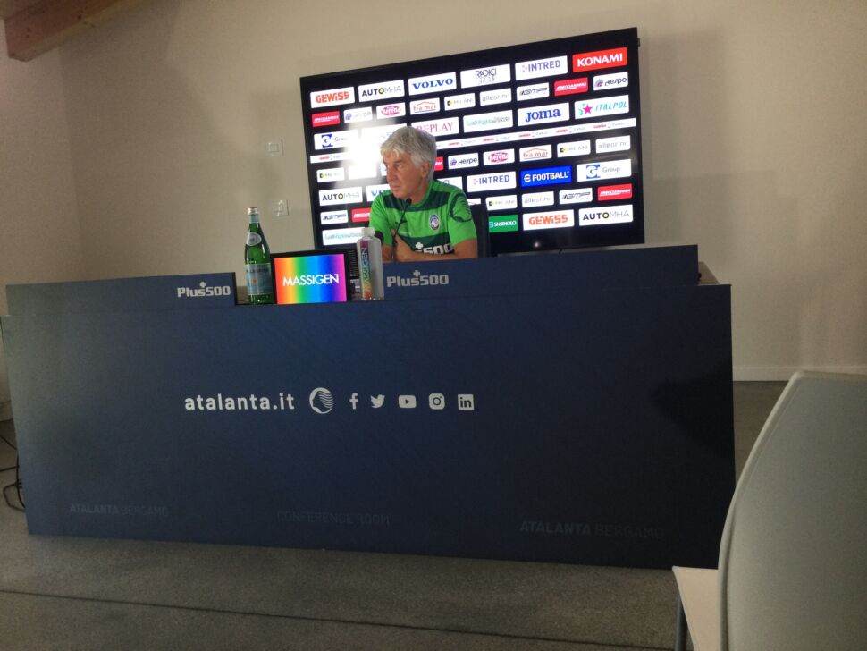 Gasperini: “Contro l’Inter giocheremo con le nostre caratteristiche”