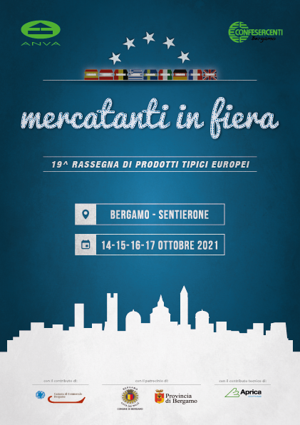 Mercatanti in fiera torna a Bergamo dal 14 al 17 ottobre