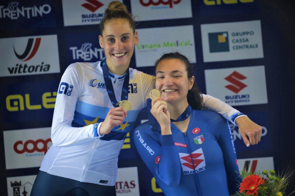 Valcar – Travel & Service: Vittoria Guazzini è campionessa europea nella cronometro U23. Bronzo per Elena Pirrone