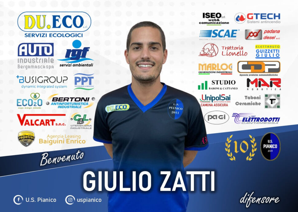 UFFICIALE – Il Pianico si rinforza con Giulio Zatti