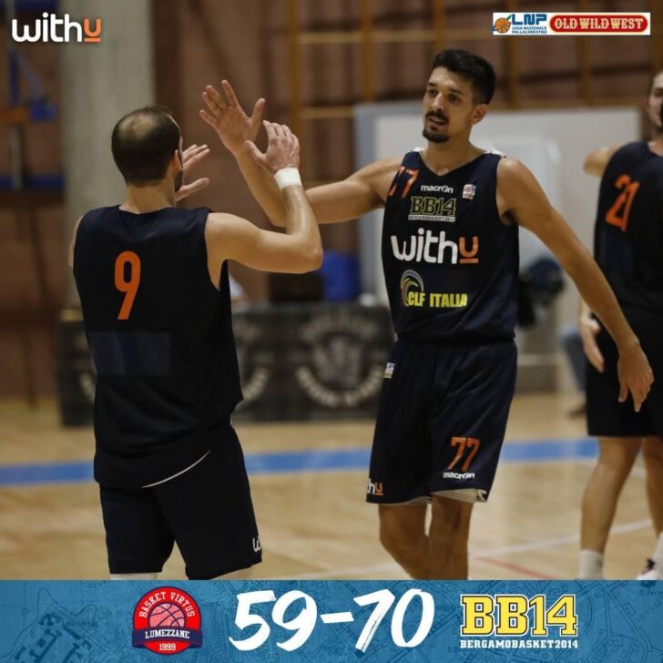 WithU Bergamo imbattuta e vincente a Lumezzane per 70-59.