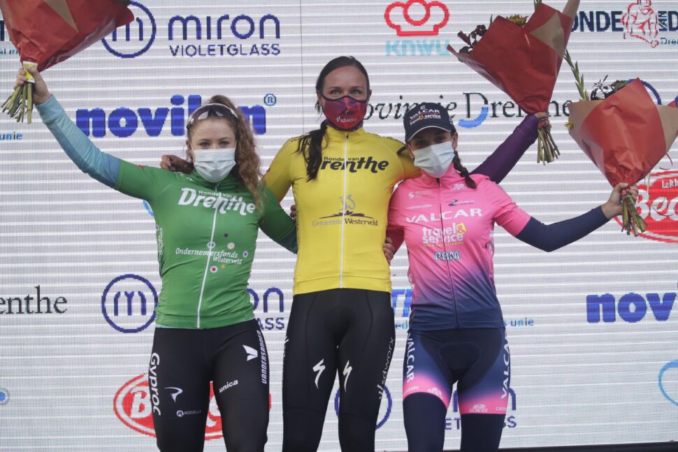 Valcar – Travel & Service magic moment: Eleonora Gasparrini è terza alla Drentse 8 e terza alla Ronde van Drenthe