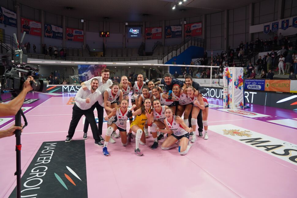 Volley Bergamo 1991 il primo successo
