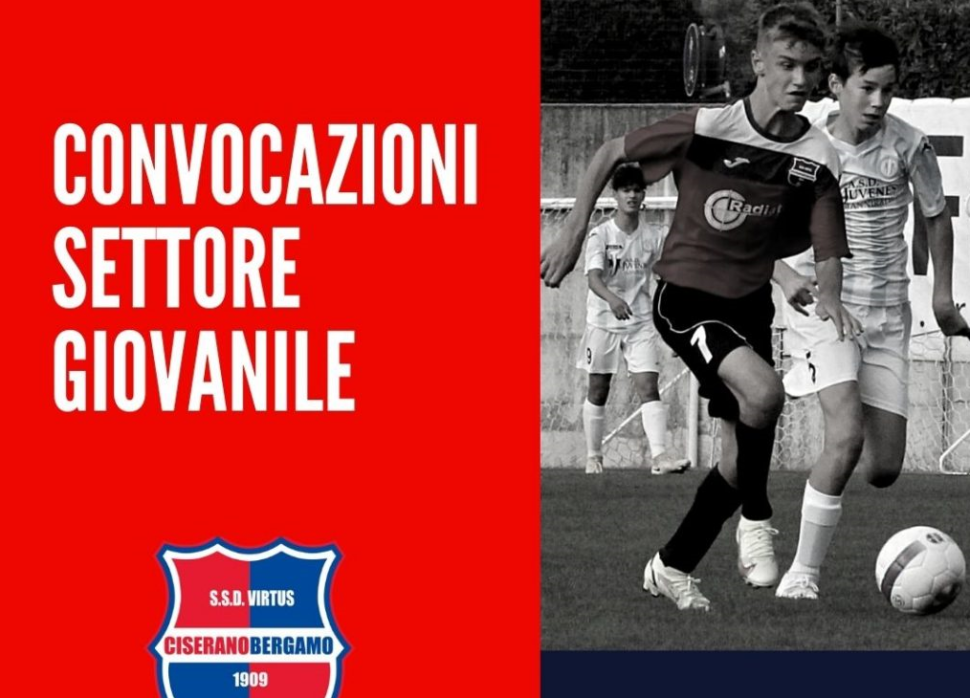 Rappresentative Under 17 e Under 15: i convocati del settore giovanile Virtus