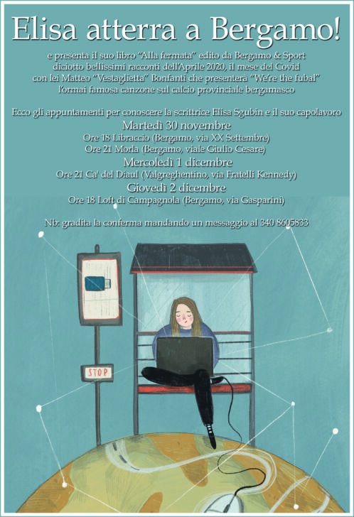 “Alla fermata” di Elisa Sgubin, un libro che è anche un posto bellissimo, il mondo