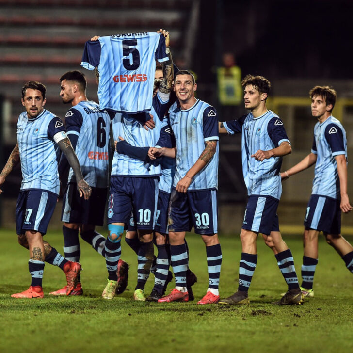 La Pro Vercelli ci prova, l’AlbinoLeffe (con dedica a Borghini) la riacciuffa