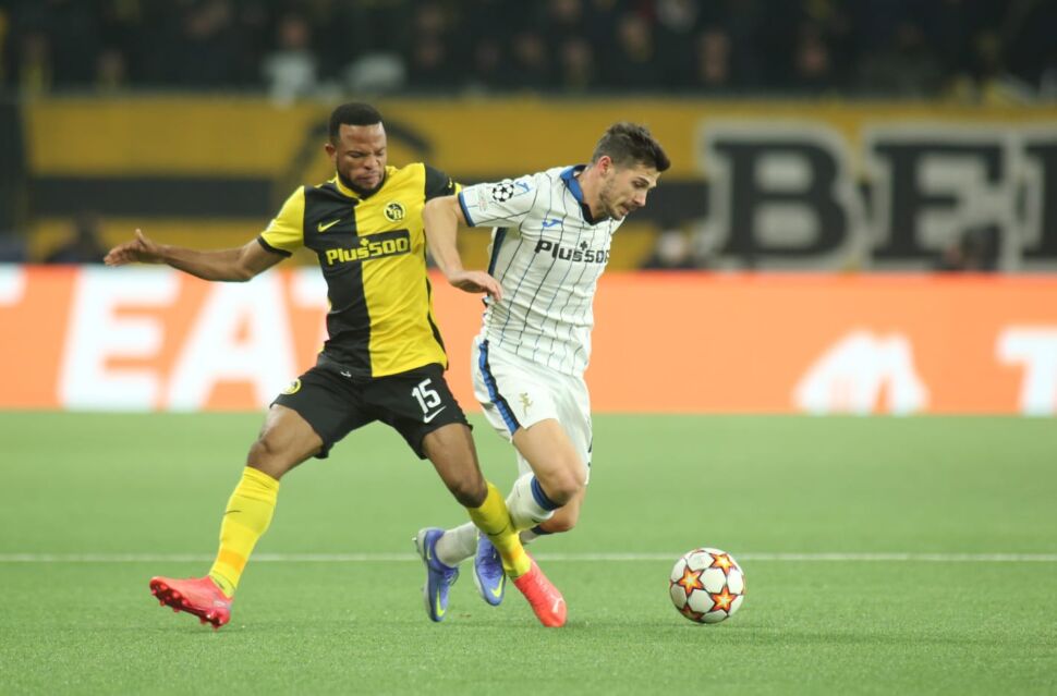 Serie A e Champions League la differenza nelle statistiche di Young Boys-Atalanta