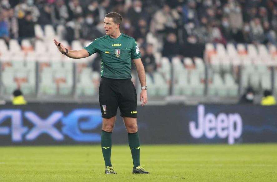 L’arbitro col Verona senza sconfitte: Zapata ci trafisse la Juve a Torino