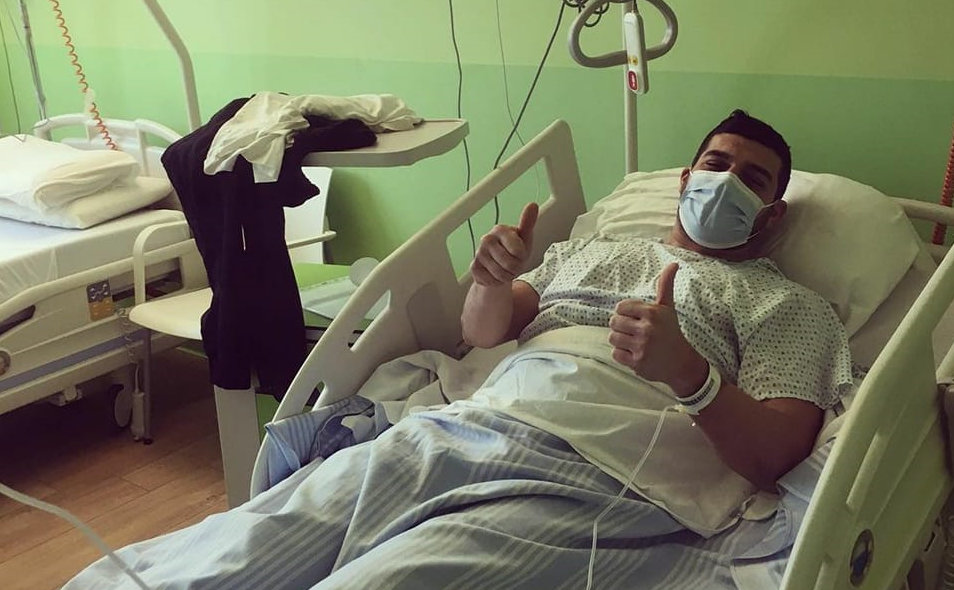 Grassobbio, per Benigna operazione al menisco perfettamente riuscita