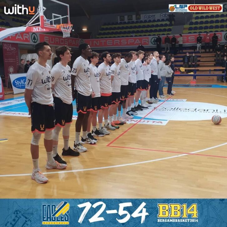 WithU battuta a Cividale per 72-54. Cagnardi: “Fatto il massimo possibile”