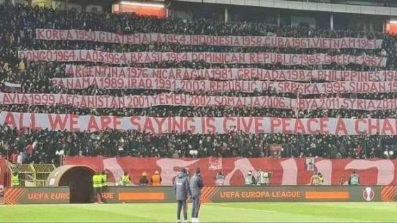 Tocca anche a noi, che amiamo il calcio, dire un forte no alla guerra