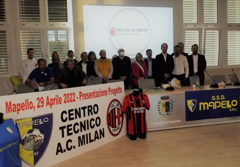 Il Mapello diventa Centro Tecnico Milan
