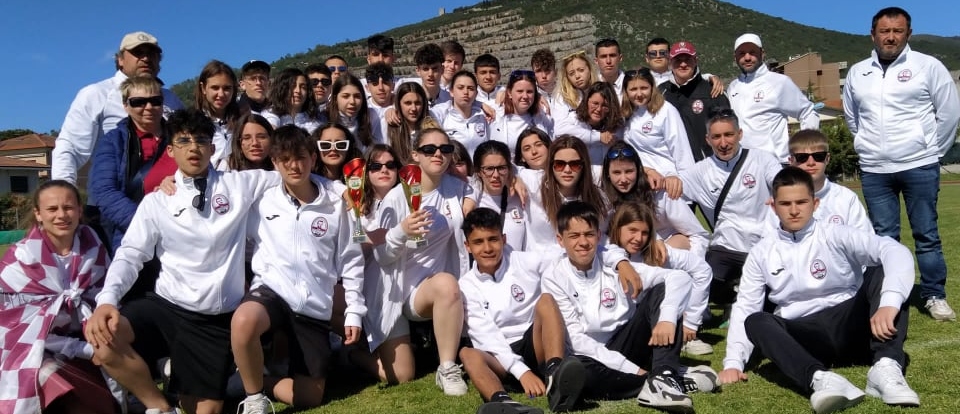 Sporting Valentino Mazzola protagonista a Montecatini: 4° posto per le U15, 6° per gli U16