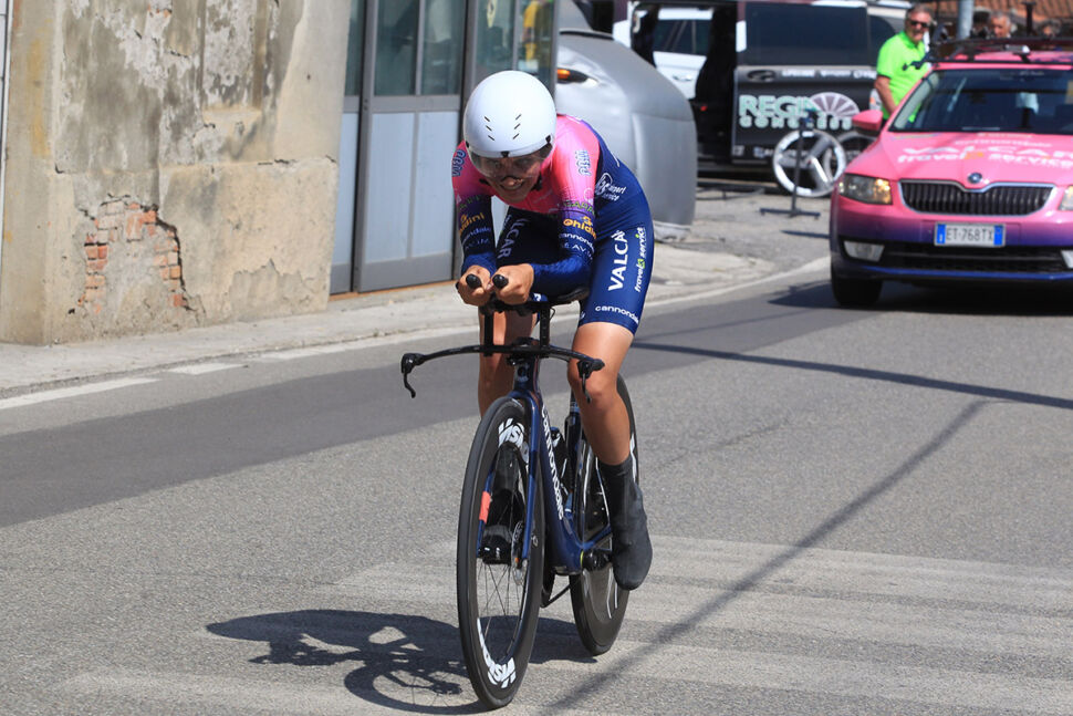 Valcar – Travel & Service Eleonora Gasparrini vince la crono di Romanengo